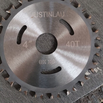 Vinoa double-tooth woodworking saw blade angle grinder marble machine double-tooth wood saw blade set of two