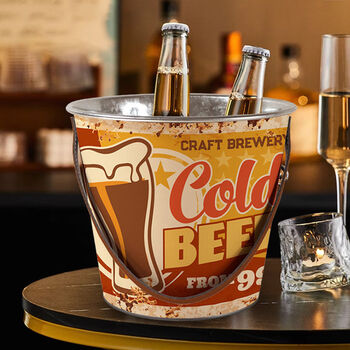 Fantasy ice bucket ice cube bucket bar champagne beer red wine stall restaurant iron bucket jt+32