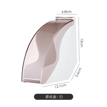 Timemore quality coffee filter paper hand brewing pot coffee filter paper household drip fan-shaped american coffee machine filter paper white hand brewing filter paper storage box