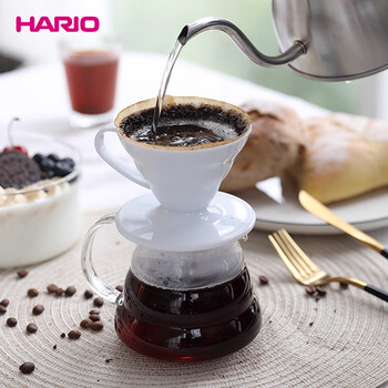 Hariov60 filter bowl 02 white resin material vdr-02-w