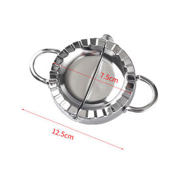 Yong huan new style dumpling maker mold tool dumpling clamp model 2 dumpling makers small size 2 free 2 filling spoons