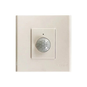 Chint panel + night fire bug corridor human body induction touch sound and light control delay switch light sensor 86/120 line box 120 chint panel + night fire bug human body induction