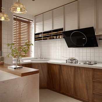 The shopkeeper in charge of the whole house customized french cream retro modern full style walk-in cloakroom wardrobe tv cabinet overall customization whole house customized deposit payment