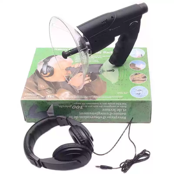 Pickup outdoor wildlife sound collector bird listener monocular telescope 8 times bird watching instrument sound collector default