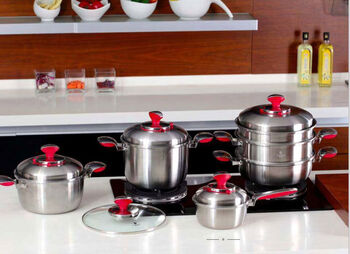 Baorui de liebao pot set 12-piece set chinese wok environmentally friendly smoke-free health and safety pot set deliebao 12-piece set does not include chinese wok