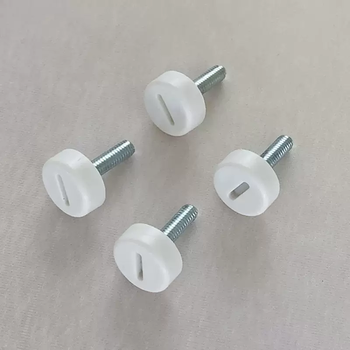 Yusenyi is suitable for ikea ikea hole accessories screws and nuts hanging rod board trolley hole plate connector universal universal white screws 4 pcs 4 layers white screws 4 pcs