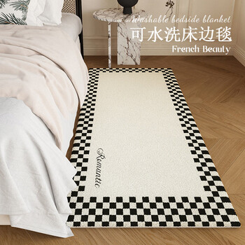 Fantasy retro carpet bedroom bedside blanket imitation cashmere bedside mat high-end living room thickened sound insulation k vannet 5 40x140cm