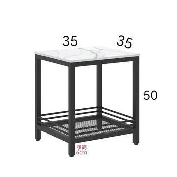 Yong huan small washing machine storage rack bathroom gap storage table stone underwear machine base toilet side storage rack 35x35x50 black shixiaoji u10
