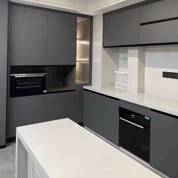 Yusen yiwu style kitchen integrated cabinets, dining table integrated cabinets, whole house custom cabinets