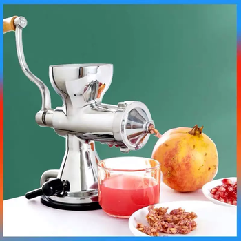 Yusenyi stainless steel wheatgrass juicer hand-cranked fruit and vegetable wheat seedlings ginger pomegranate juicer manual juicer suction cup juicer
