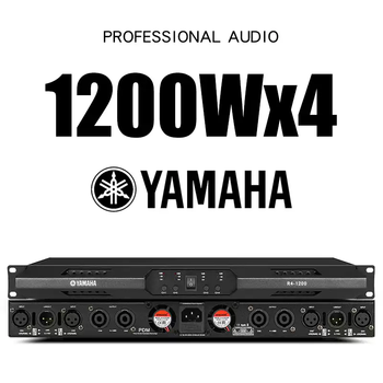 Yamaha digital power amplifier professional pure rear stage two or four channels home stage hifi high power amplifier 1200w*4 channels free xlr cable 2+