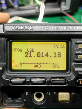 Ft-897/d lcd replacement display large screen version full size