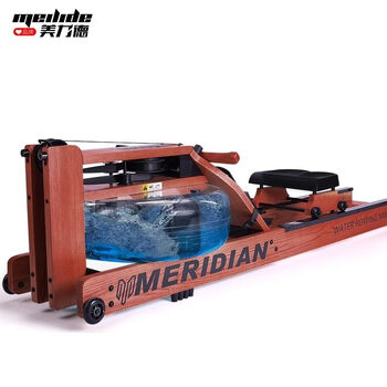 Meride water resistance rowing machine household house of cards rowing machine commercial silent abdominal exercise fitness equipment a9 luxury model