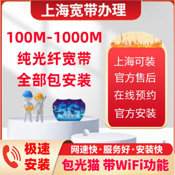 Unicom shanghai broadband handles single broadband integration package fiber optic cat broadband installation wireless wifi reservation single broadband 300 mb 1 year 480 free installation fee and no card application