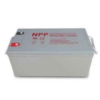 Npp naipu gel battery 12v100ah65ah38ah24ah120ah150ah200ah7a solar 12v250ah