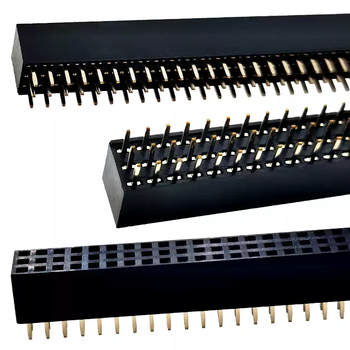 2.0mm pitch three-row female straight socket 3*1/2/3/4/5/10/20/303*40p connector 3 rows x30p90p100 pieces