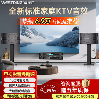 Westin home ktv audio set singing complete equipment karaoke cinema conference stage business supermarket home living room newly upgraded 108 speaker set 108 deluxe edition +393