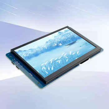 Weiyiyou serial screen lcd display ips full viewing angle configuration screen module 7 inches 1024 600ips without touch