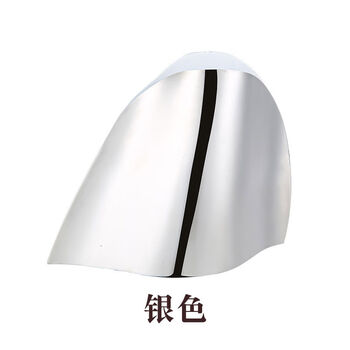 Straight grain ice bucket double-layer champagne bucket red wine ice bar v double-layer storage bucket champagne bucket 2.7 liters silver