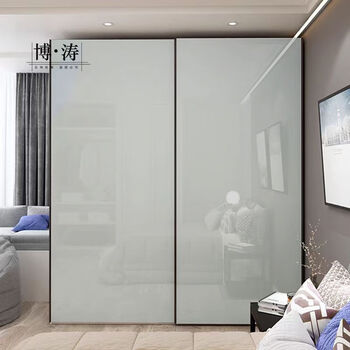 Fantasy sliding door wardrobe white high gloss bedroom sliding door sliding door wardrobe other sizes customized 2 doors