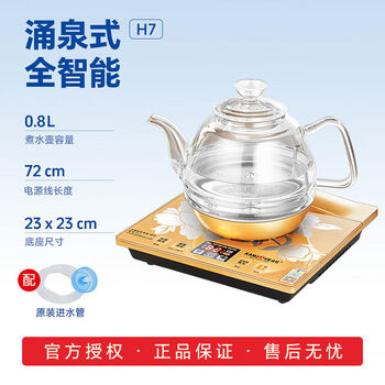 H7 yongquan water kettle boiling kettle bubble set 1ml h7223cm