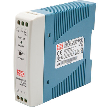 Mean well switching power supply 24v dc transformer 220v to 24v small size industrial control