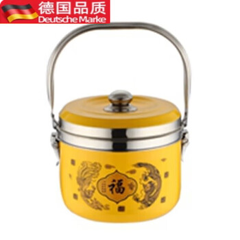 Tuojin 304 fire-free re-cooking pot gas and electric dual-use energy-saving insulation pot stainless steel pot stew pot steamer 6 dragon and phoenix cheng xianghuang 6800l l