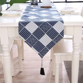 Fantasy decorative cloth coffee table table flag tablecloth long tv cabinet table cloth banana leaf customized options (consult for price)