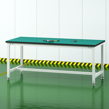 Kegang anti-static workbench assembly line operating table factory workshop laboratory test bench tool table with drawer packing table 1500*800*750 single table