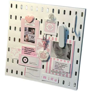 Yusenyi desktop storage rack display rack sundry storage box punch-free dormitory vertical storage black hole board