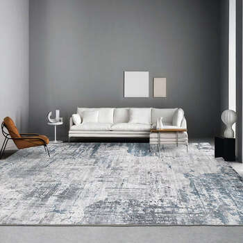 Yusen yise carpet living room bedroom coffee table bedside blanket imitation studio chair gaming room floor mat zj728 waterproof thickened upgraded model 0 formaldehyde no odor 200x300cm (upgraded silicone bottom 34-person or u-shaped sofa