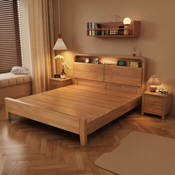 Yusenyi bed 1.8 meters double bed 1.2 meters single bed 1.5 meters bed home color bed bed 13502000 bracket structure