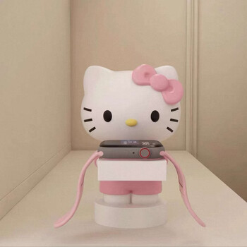 Yusenyi kty large living room tv cabinet floor-standing tray decoration new home decoration kt cat watch holder + apple model