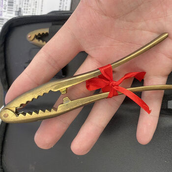 Pickup cat all copper walnut clamps brass walnut clamps pecan shell walnut torreya zhang xiaoquan all copper walnut clamps