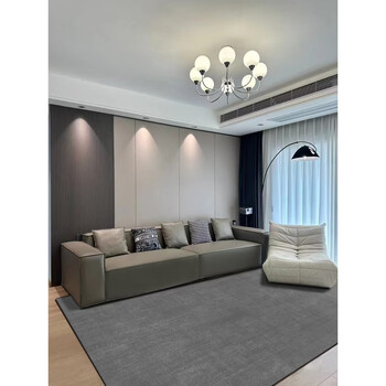Fantasy carpet living room new thickened light luxury high-end sofa coffee table floor mat simple non-slip no-wash and wipeable bedroom light luxury gray thickened version 50x80cm the cost price offsets the sales volume, the purchase price is fully refunded and the loss is offset