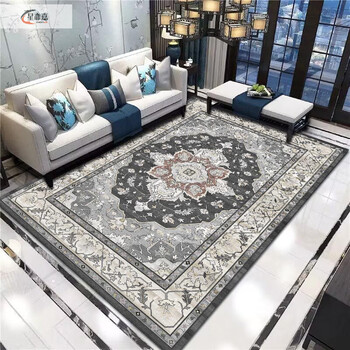 Xinjinngle european-style carpet, living room, high-end american ethnic style sofa floor mat, coffee table rug, home bedroom, tb1158 160 230cm, comfortable touch, bottom non-slip
