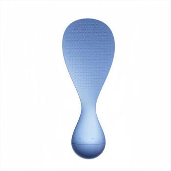 Fantasy tumbler anti-stick rice spoon home new easy-to-clean rice spoon kitchen can stand upright without damaging the pot rice spoon blue 1 pack food grade tumbler rice spoon