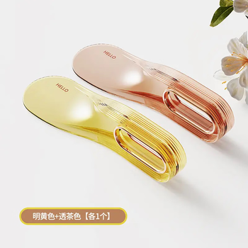 Luqiao creative fashionable multifunctional bed sheet organizer portable home labor-saving mattress sheet raised and fixed bright yellow + transparent brown