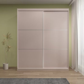 Fantasy sliding door wardrobe style adult storage cabinet can be customized with sliding door wardrobe and mobile wardrobe. other materials can be customized.