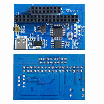 Weiyiyou 2.8-inch tft lcd screen 4-wire spi serial screen 240*320 capacitive touch ips full viewing angle gd32f103 driver board