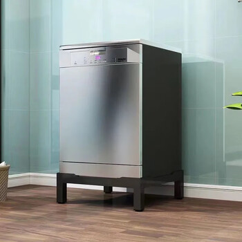 Miaopule universal washing machine base bracket refrigerator dishwasher plus elevated bracket universal iron storage rack increased shelf black length 40*width 40*height 15 cm