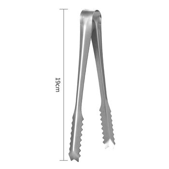 Fantasy ice bucket bar champagne bucket ice cube bucket beer ice bucket black stainless steel ice clamp