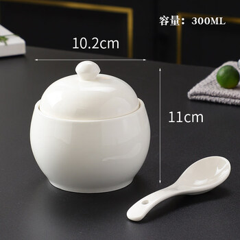 Tuojin jingdezhen ceramic hotel stew cup waterproof stew household commercial crock pot soup cup stew cup one person small stew cup soup 4-inch antique cup (pure white)