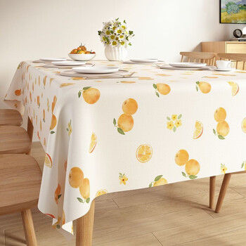 Fantasy small fresh girlish heart tablecloth waterproof and oil-proof no-wash ins style rectangular dining table light luxury high-end coffee table tablecloth sweet to treat others 120*170cm