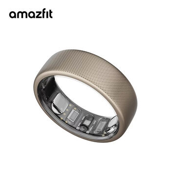 Huami smart ring helio ring supports heart rate, sleep, and physical and mental readiness. smart ring no. 8 ring. please confirm the size first.