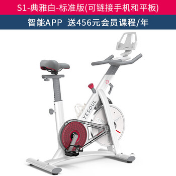 Zailu ye little beast spinning bike home indoor magnetic control exercise bike silent direct supply s3 white