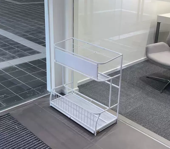 Yusenyi umbrella storage rack hotel community commercial umbrella rack bank sales office office supermarket school umbrella storage rack extra large white can hold 6070 umbrellas with water filter countertop