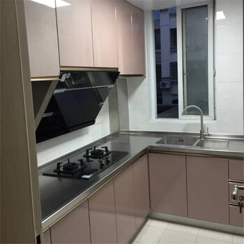 Yusenyi integrated cabinet custom-made kitchen stove stainless steel countertop comes with wall cabinet 1890 yuan m 1 meter