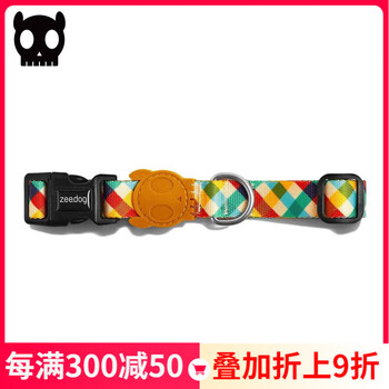 Zee.dog dog collar zeedog collar small and medium-sized dog chain dog leash collar teddy adjustable supplies british jazz collar xs neck circumference 23-33cm width 1cm