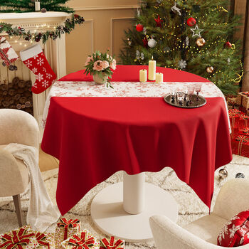 Fantasy tablecloth round disposable tablecloth 2026 new year decoration coffee table tablecloth mei shao butterfly 80x120cm